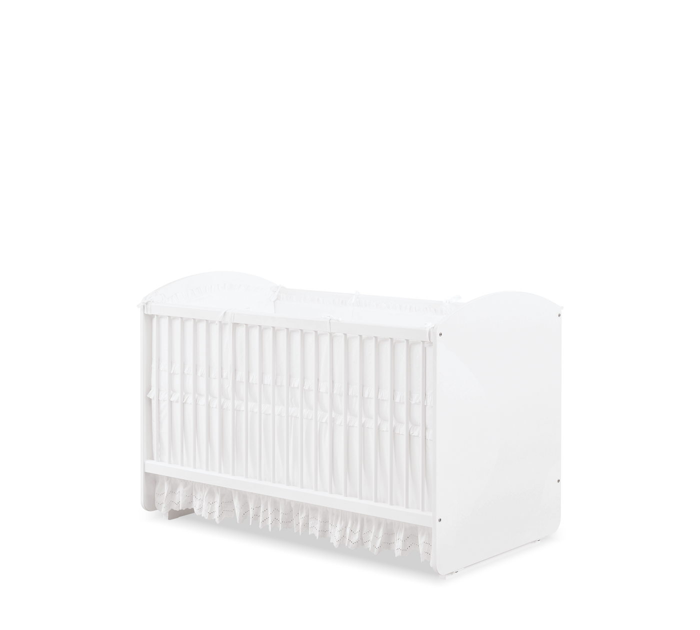 White Shtrat që lëkundet për Bebe (70x130 cm)