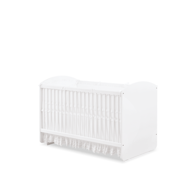 White Shtrat që lëkundet për Bebe (70x130 cm)