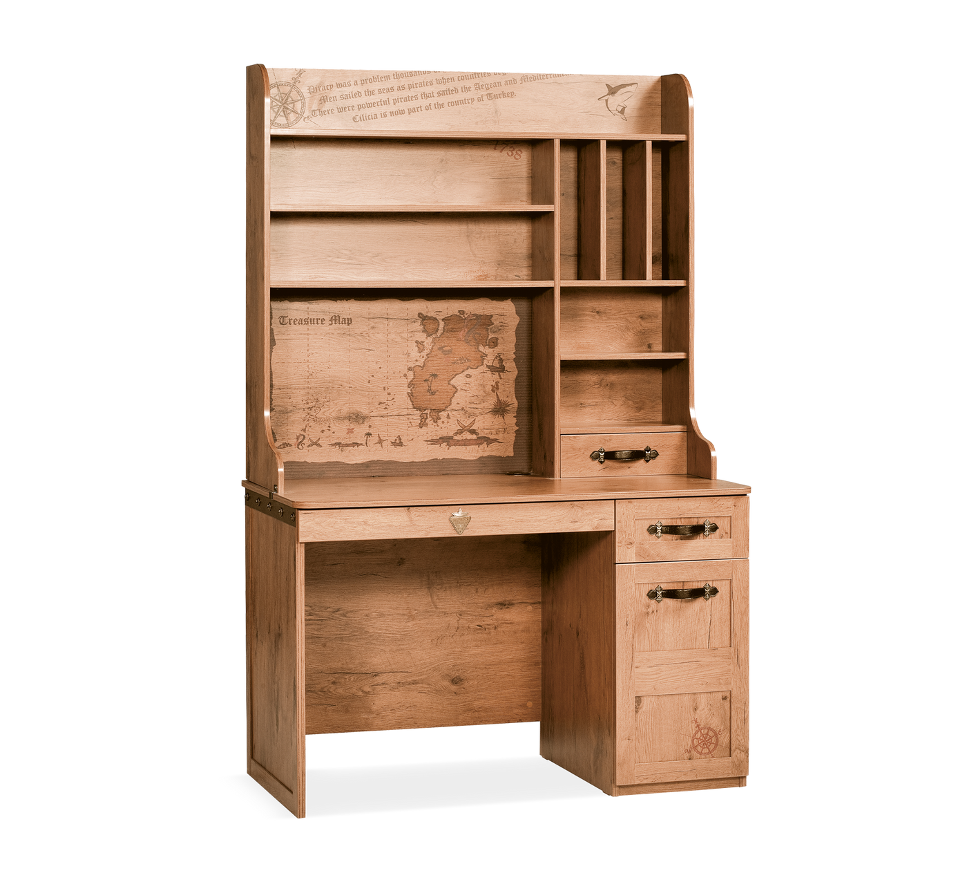 Pirate Tavolinë pune me pjesë të sipërme