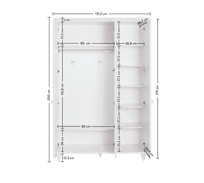 Romantica Dollap 3 dyer