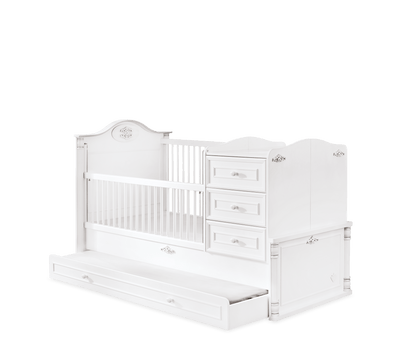 ROMANTIC Shtrat Fëmijësh që rritet (+ Shtrati i prindërve) (80x180 cm)