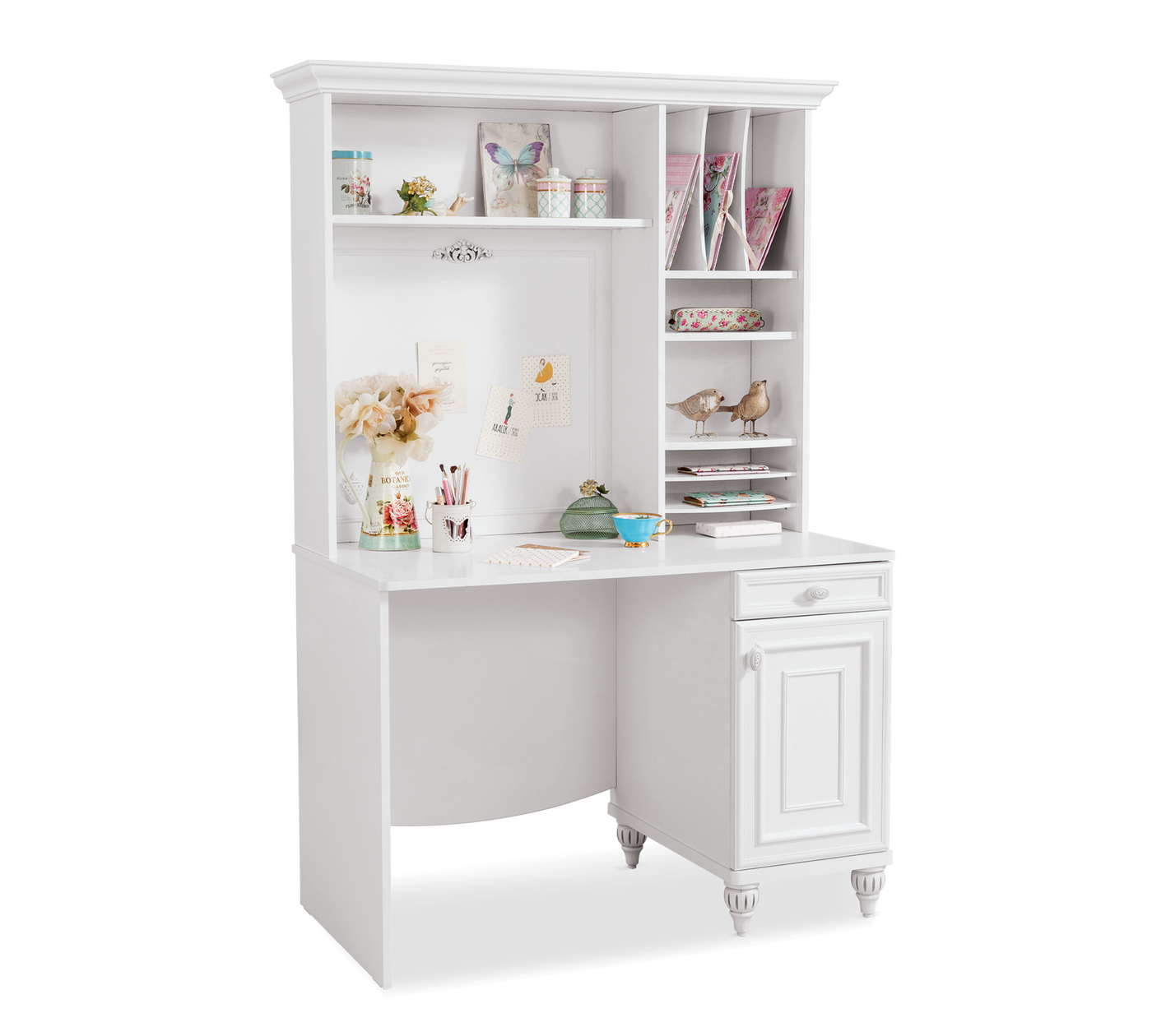 Romantica Tavolinë pune me pjesë të sipërme