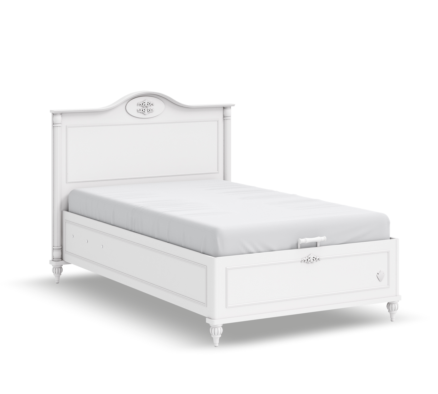 Romantic Shtrat me bazë pa kokë (120x200 cm)