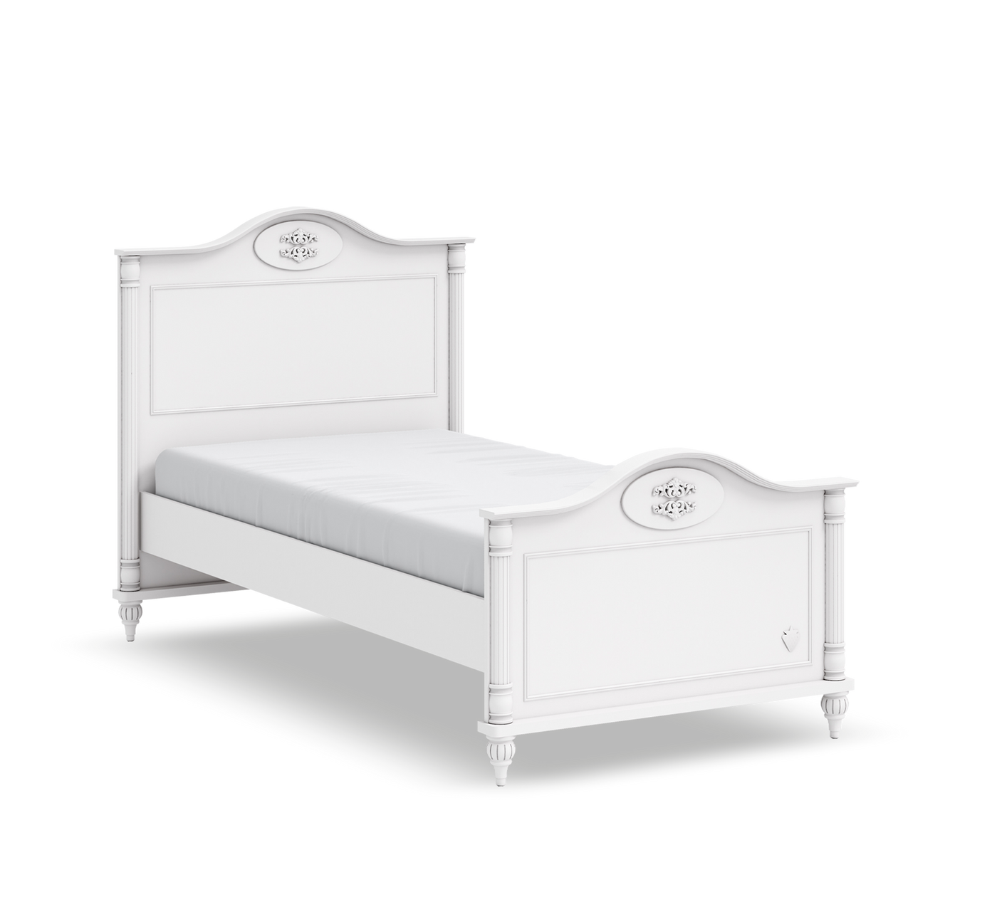 Romantic Shtrat (pa kokë) (100x200 cm)