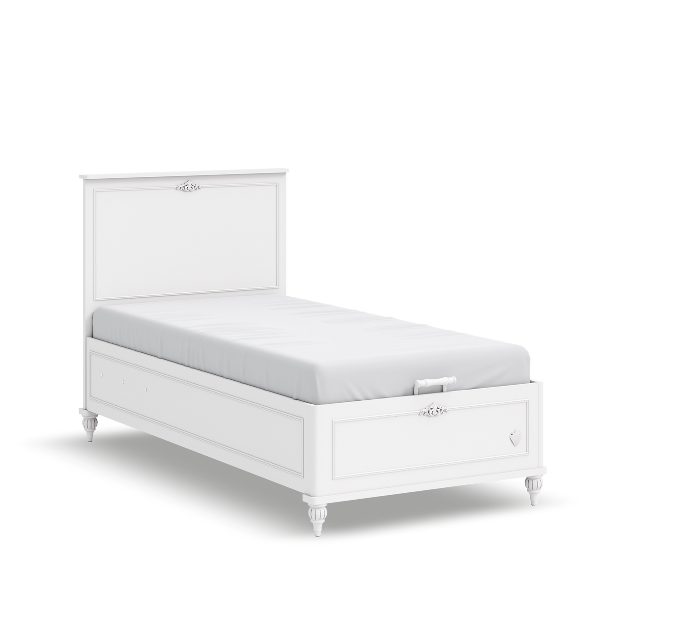 Romantic Shtrat me bazë pa kokë (100x200 cm)