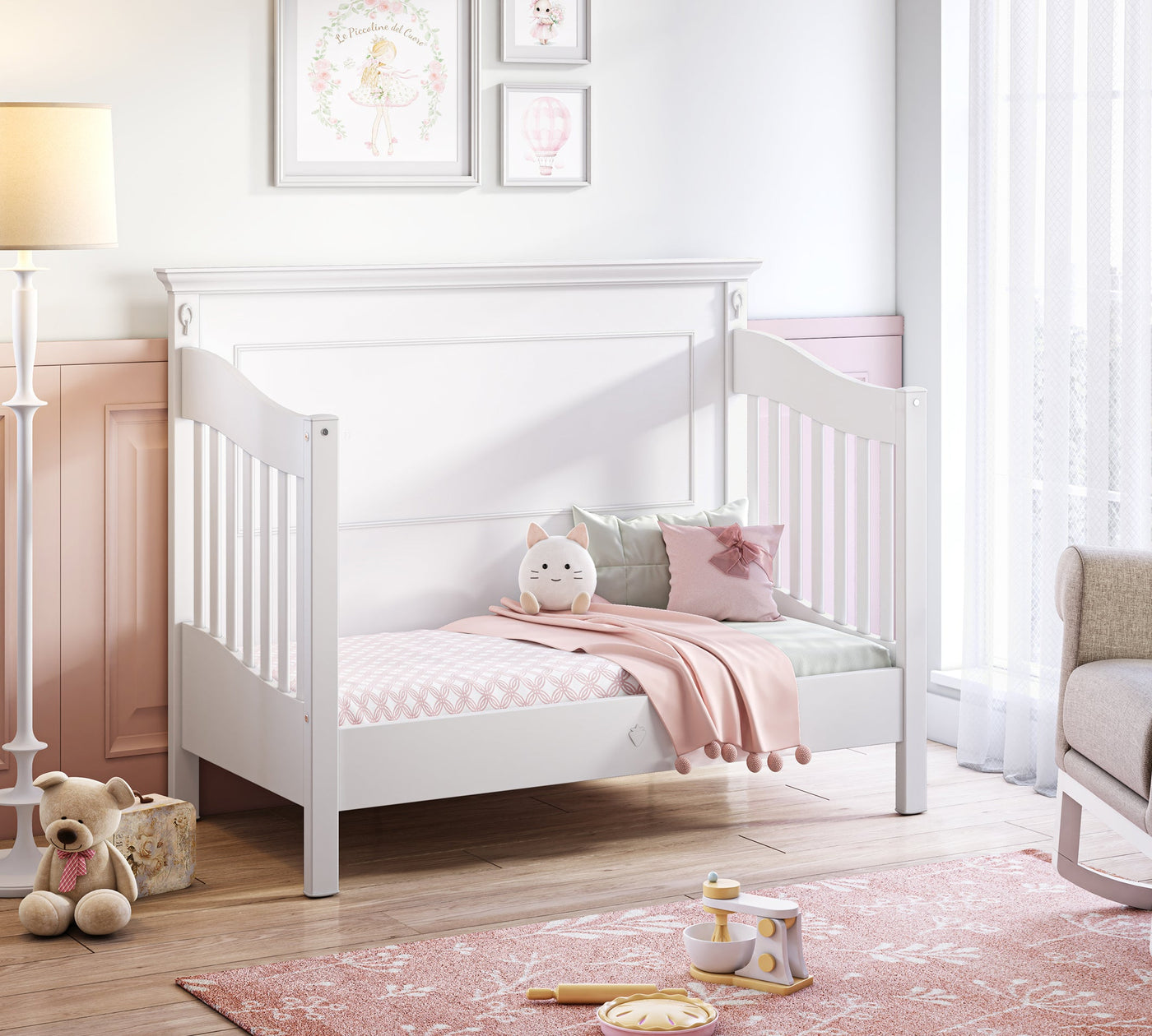 Baby Romantic Daybed Shtrati i bebit (70x140 cm)