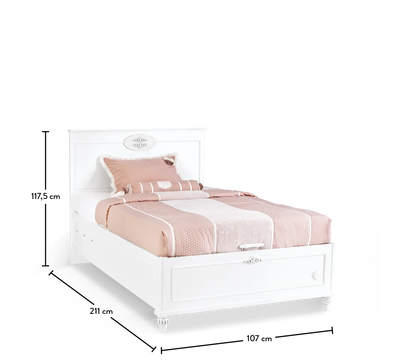 Romantica Shtrat me bazë (mekanizëm hapjeje)