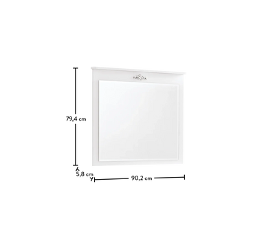 Romantica Pasqyrë e komodës me Fijoka