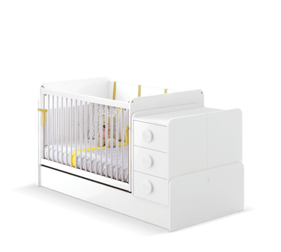 Baby Cotton Shtrat i bebave që luhatet dhe shëndrrohet