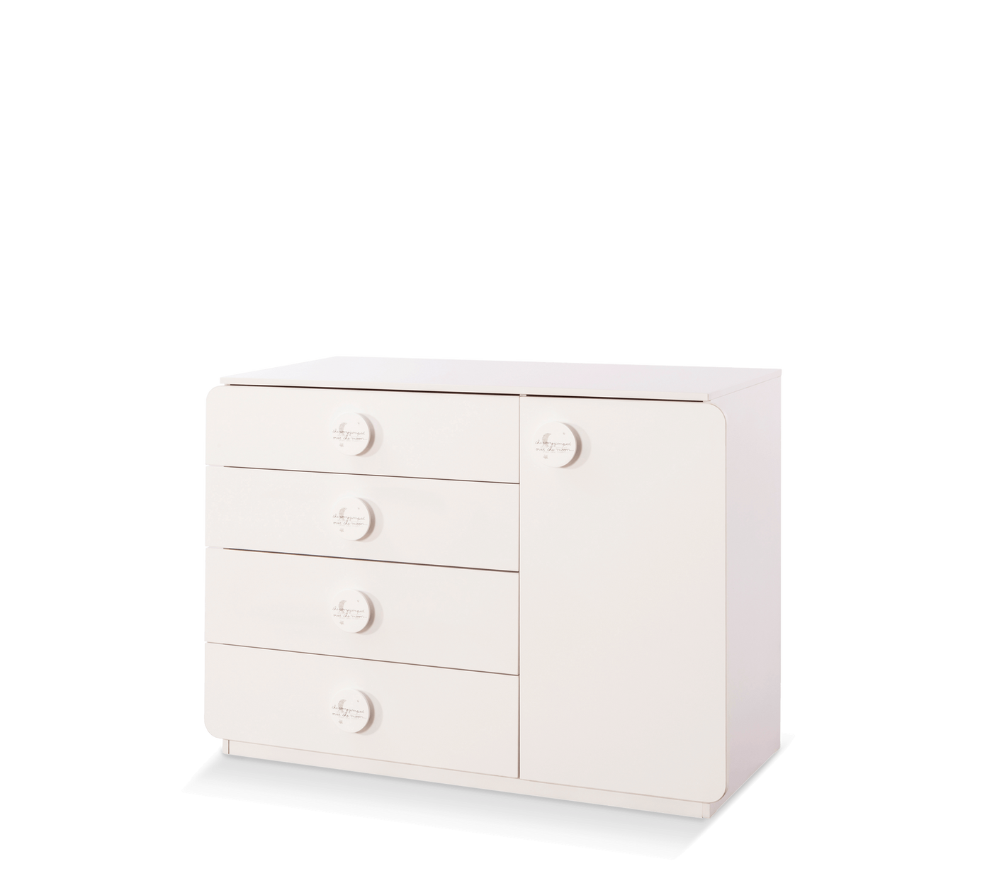 Baby Cotton Komodë e gjerë me Fijoka