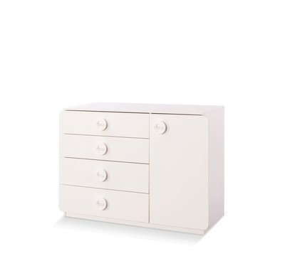 Baby Cotton Komodë e gjerë me Fijoka