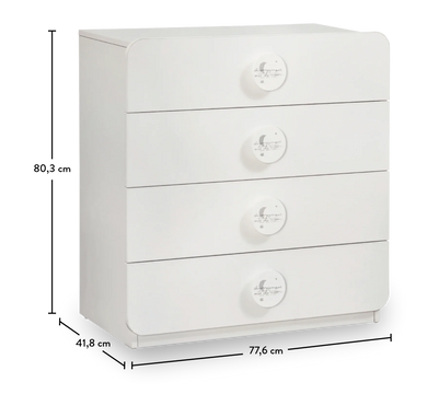 Baby Cotton Komodë me Fijoka