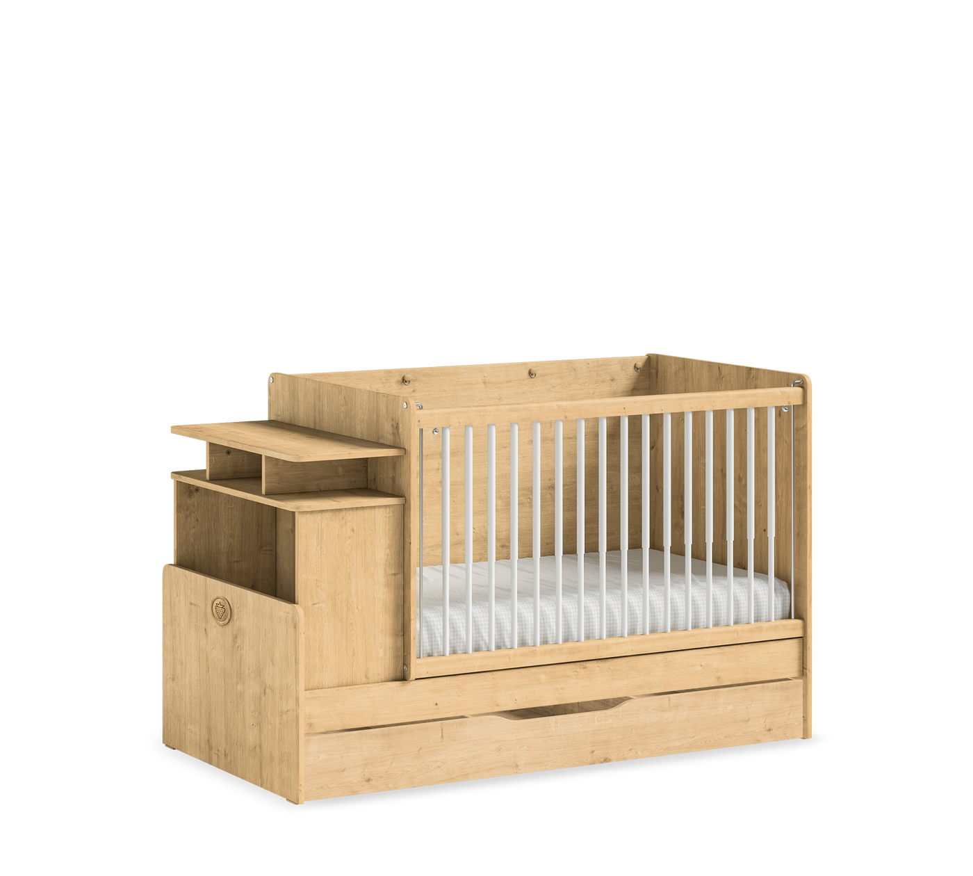 MOCHA BABY BED Fijokë poshtë Shtratit (70x145 cm)