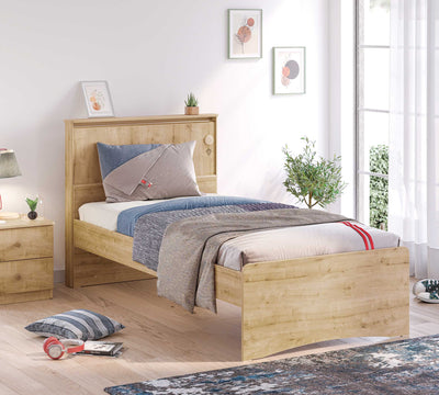 Mocha Kokë shtrati i rrafshët (120 cm)