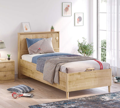 Mocha Kokë shtrati i rrafshët (120 cm)