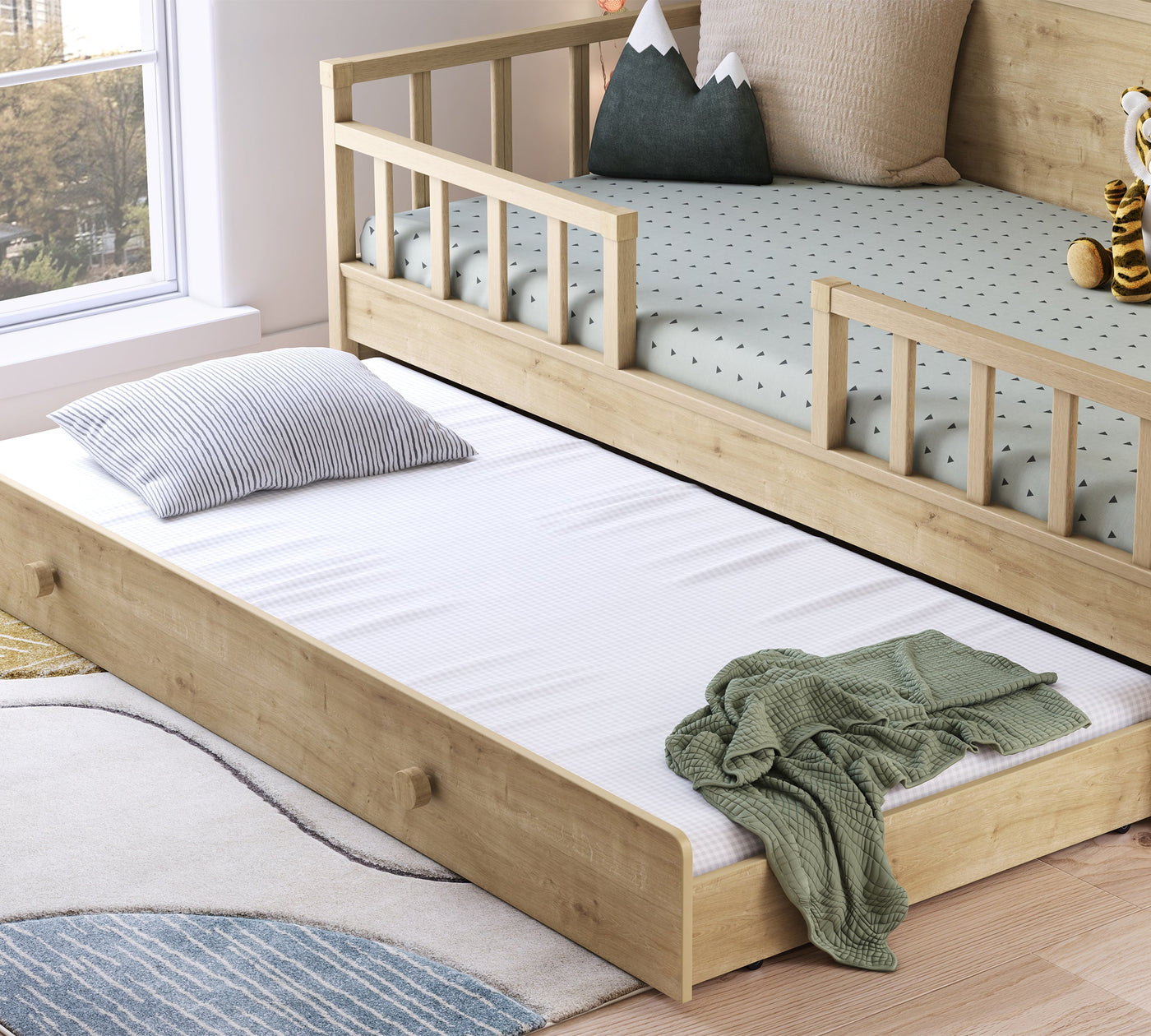 Daybed Mocha Shtrat + nënshtrat (100x200 cm)