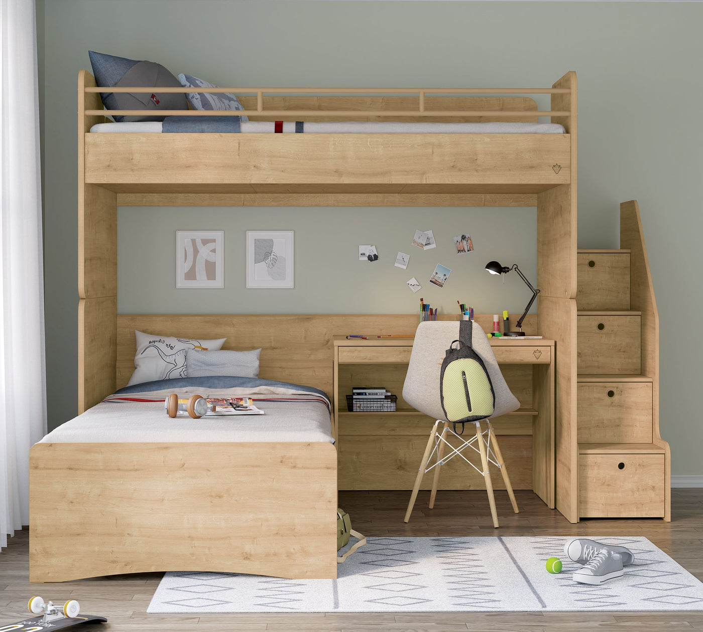 Stüdyo Druri Set-7 (90x200 cm)