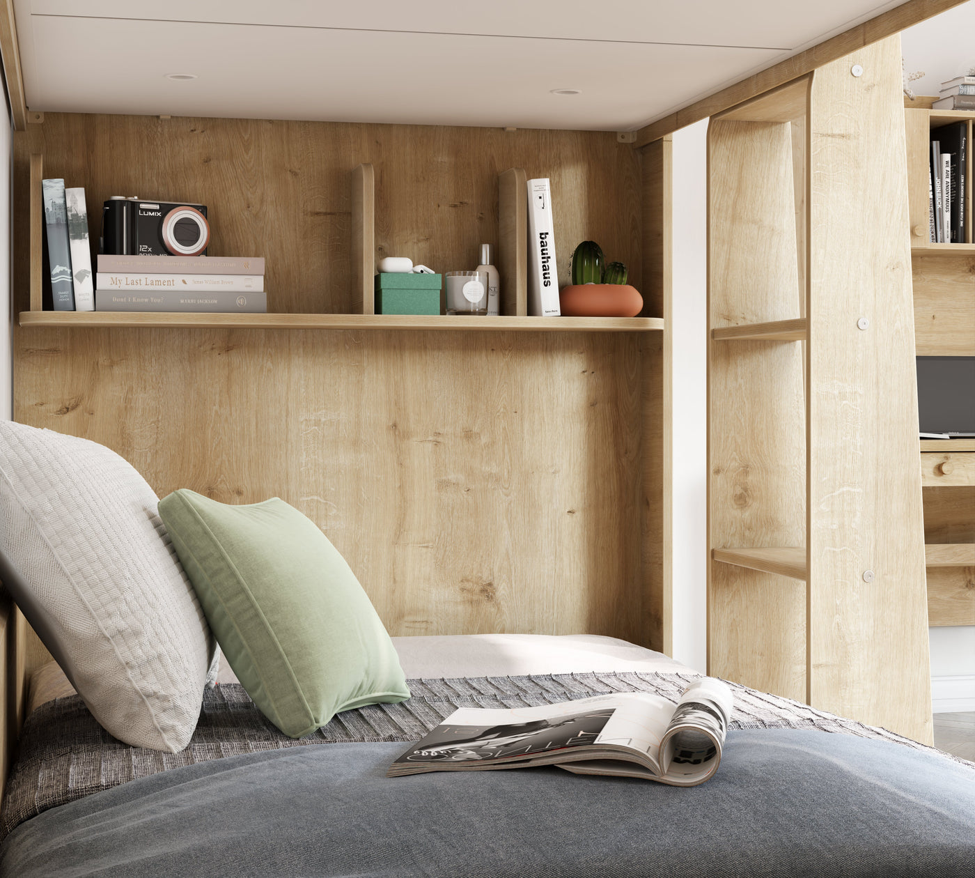 Mocha Dar Shtrat marinari (2 katsh) (Fijokë e poshtmeli)