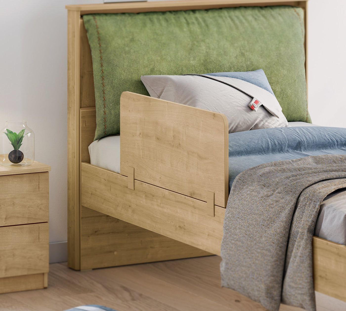 Mocha Mbrojtëse anësore që vendoset në shtrat