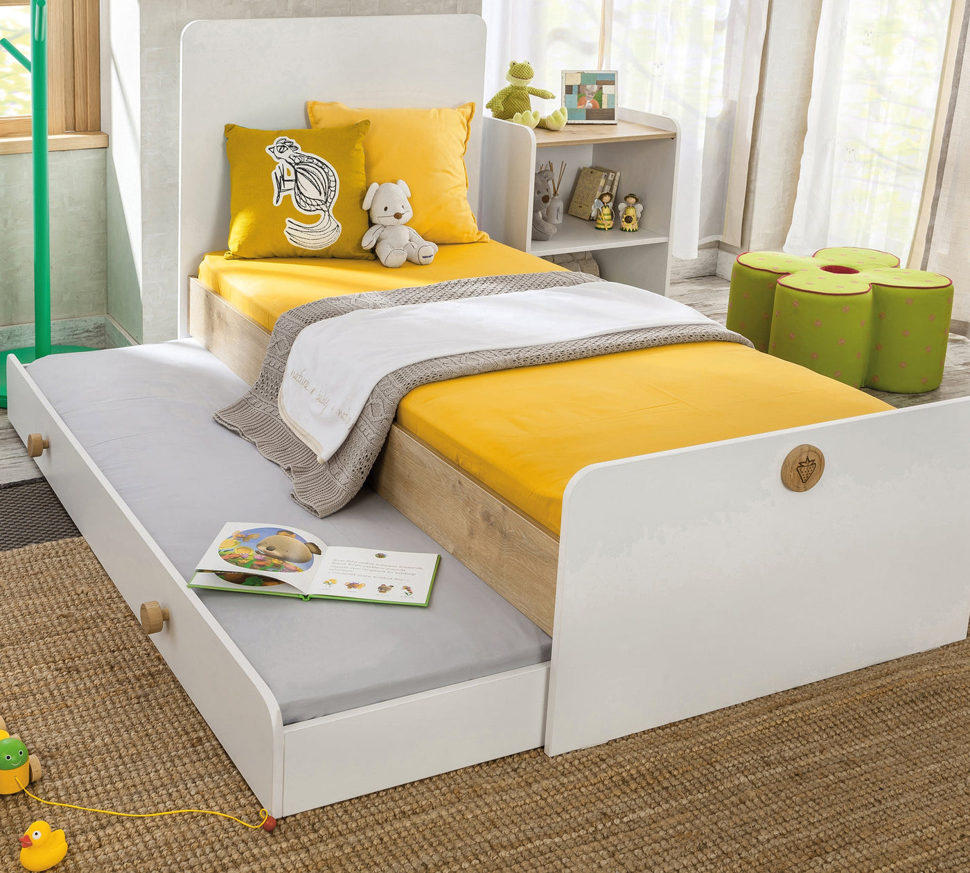 Natura Baby Sl Shtrat Fëmijësh Që Rritet (+Shtrat I prindërve) (80x180 cm)