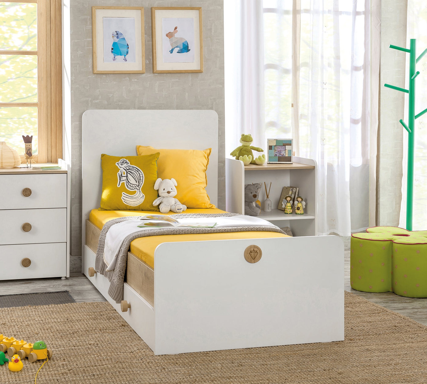 Natura Baby Sl Shtrat Fëmijësh Që Rritet (+Shtrat I prindërve) (80x180 cm)