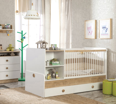 Natura Baby Sl Shtrat Fëmijësh Që Rritet (+Shtrat I prindërve) (80x180 cm)