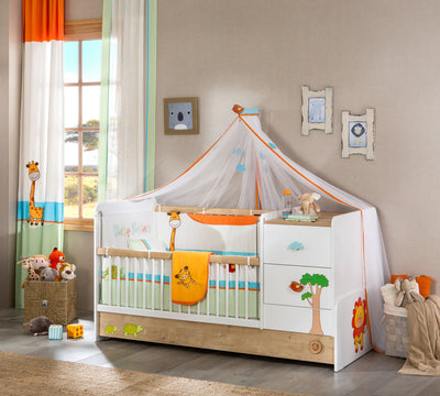 Safari Natura St Shtrat i bebit, që shëndrrohet (75x160 cm)