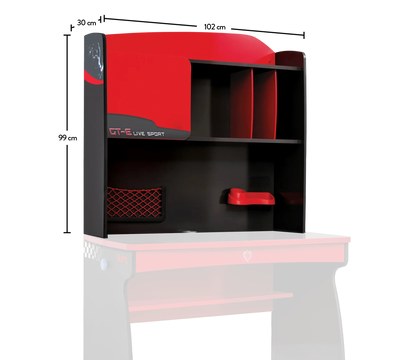 Champion Racer St Tavolinë pune me pjesë të sipërme