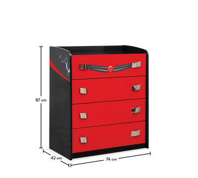 CHAMPION RACER Komodë me Fijoka