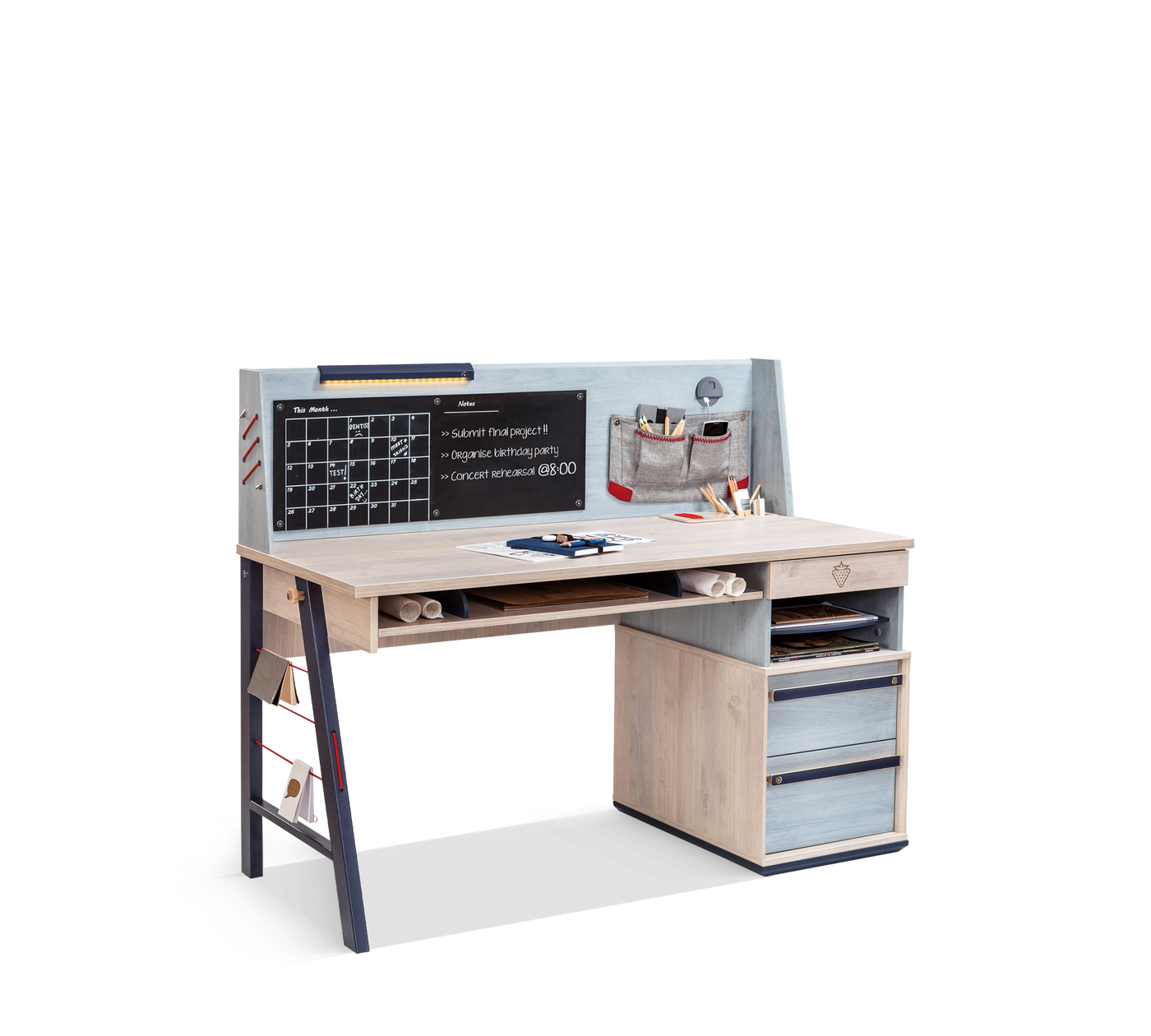 Trio Tavolinë pune e madhe pjesa Sipërme