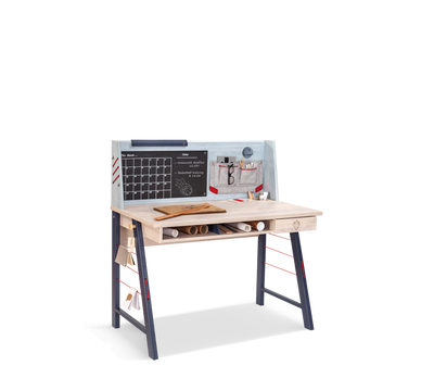 Trio Medium Tavolinë pune me pjesë të sipërme