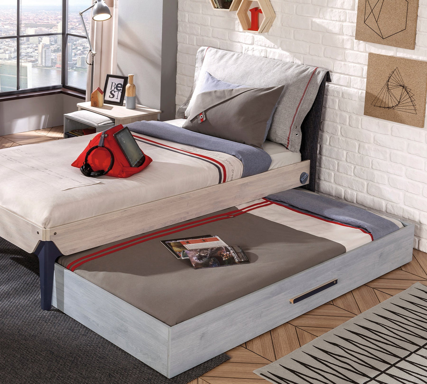 Trio Nënshtrat (shtrat i poshtëm) (90x190 cm)