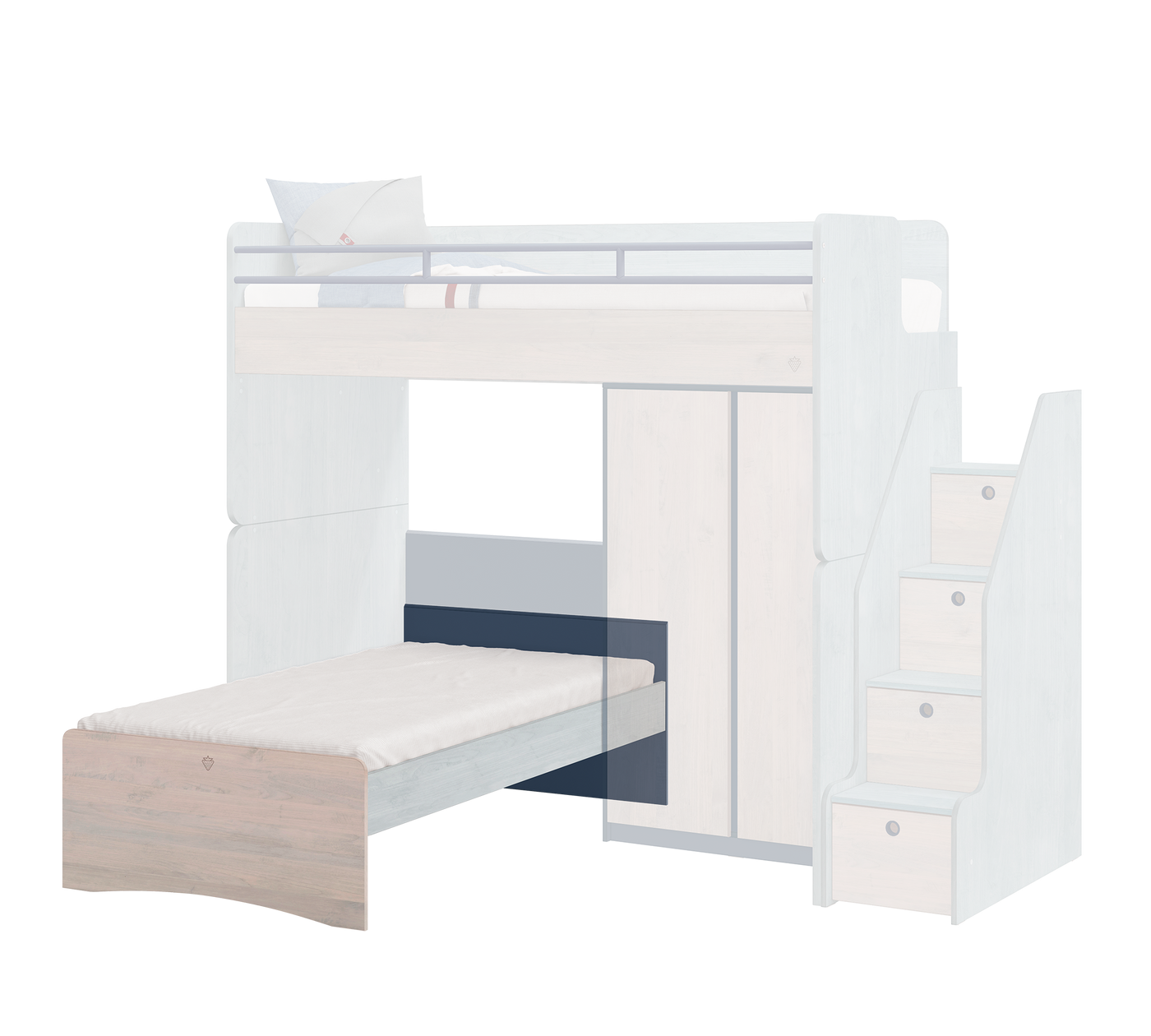 Trio Shtrat (pa kokë) (100x200 cm)