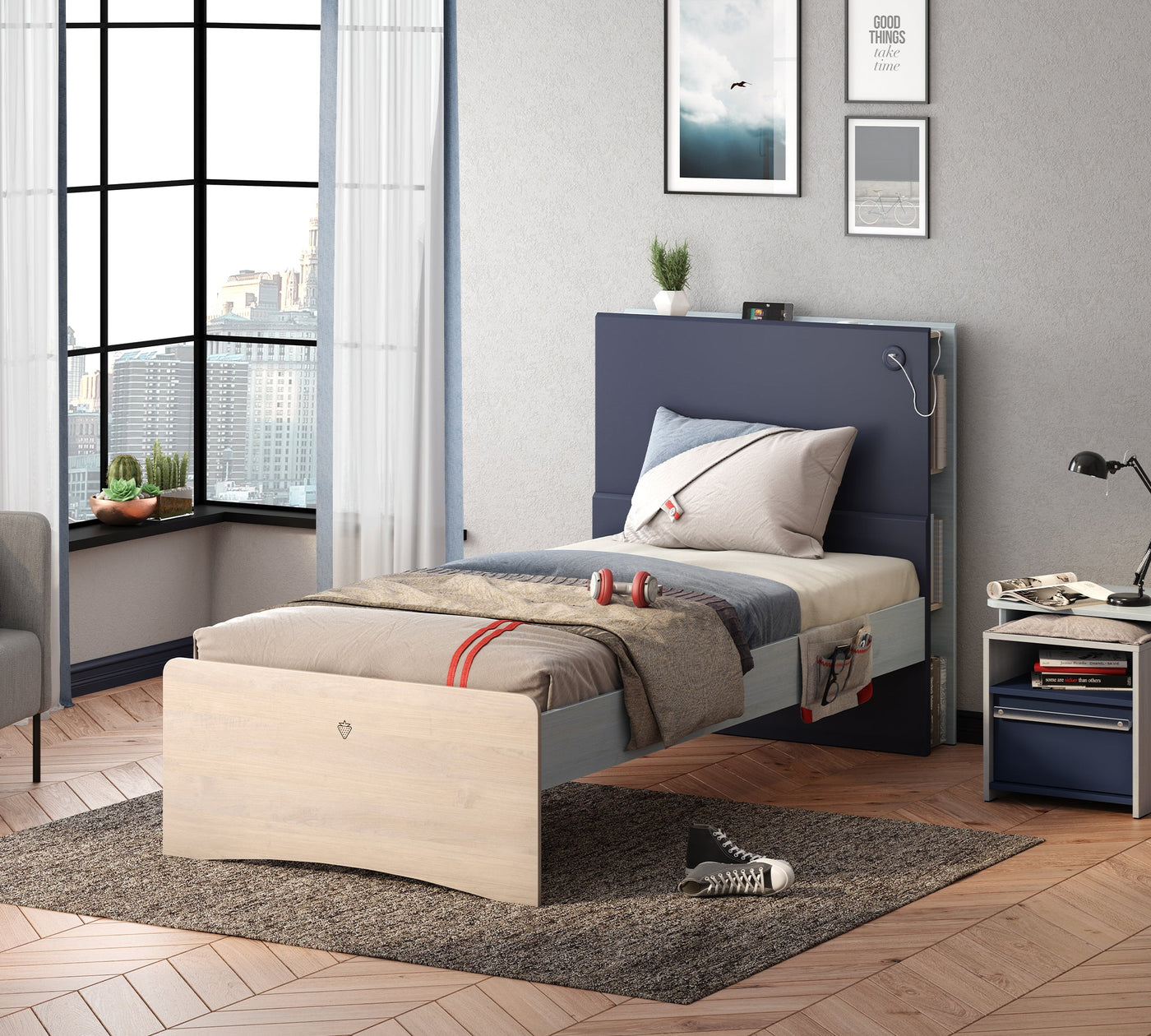 Trio Shtrat me rafte librash