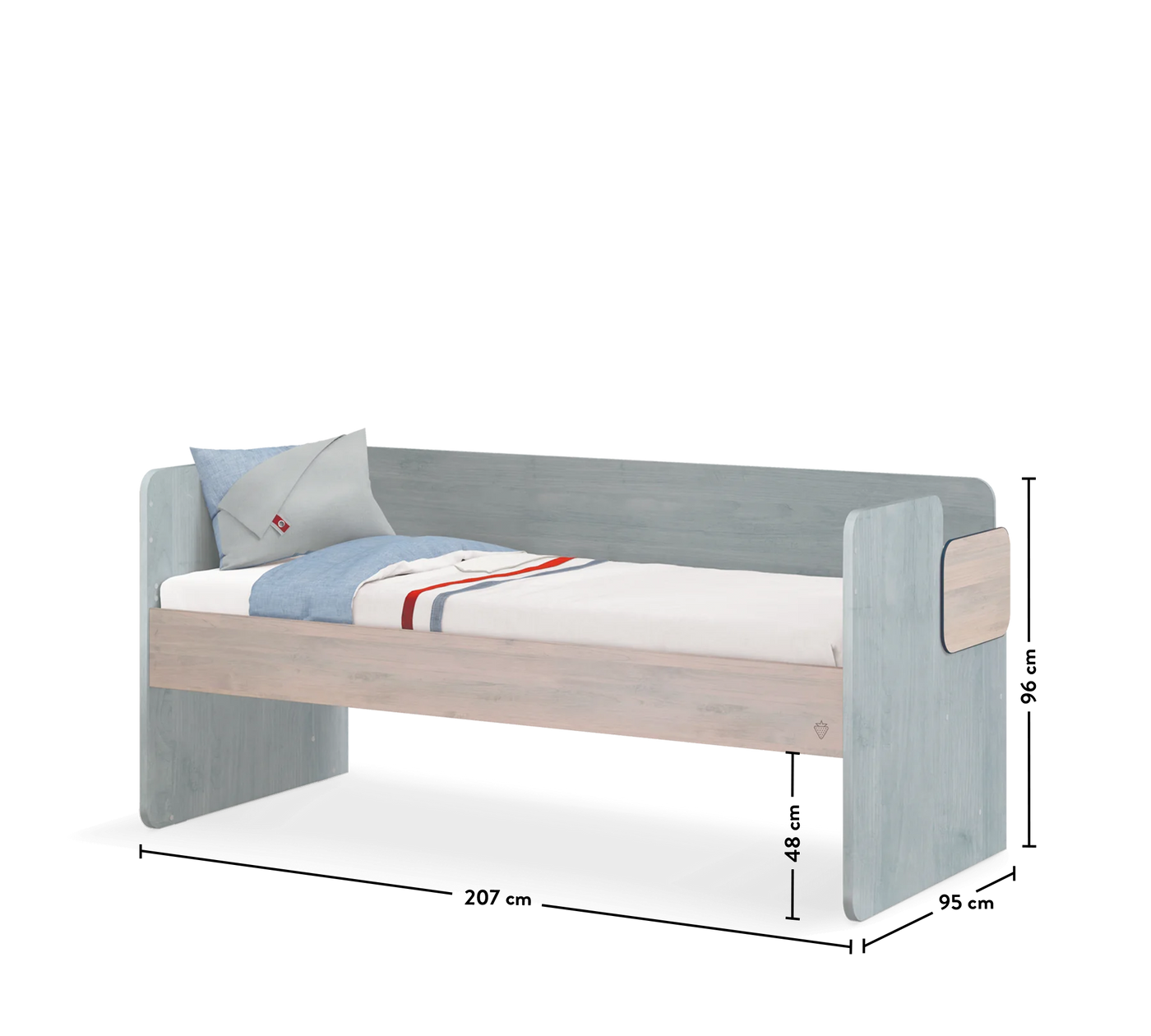 Trio Studio shtrat i sipërm (90x200 cm)