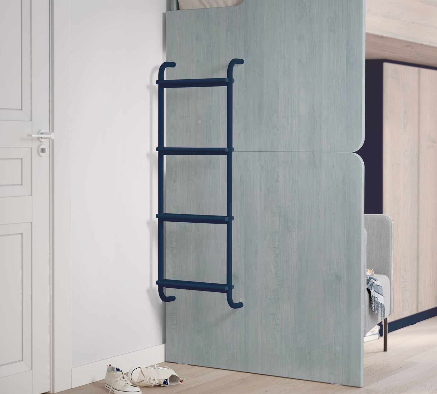 Trio Sudio Shkallë metalike