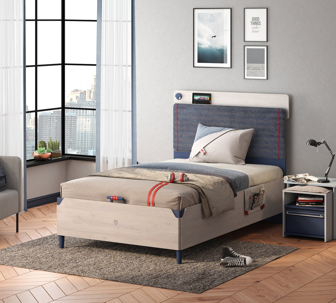 Trio Line Shtrat me bazë (mekanizëm hapjeje)