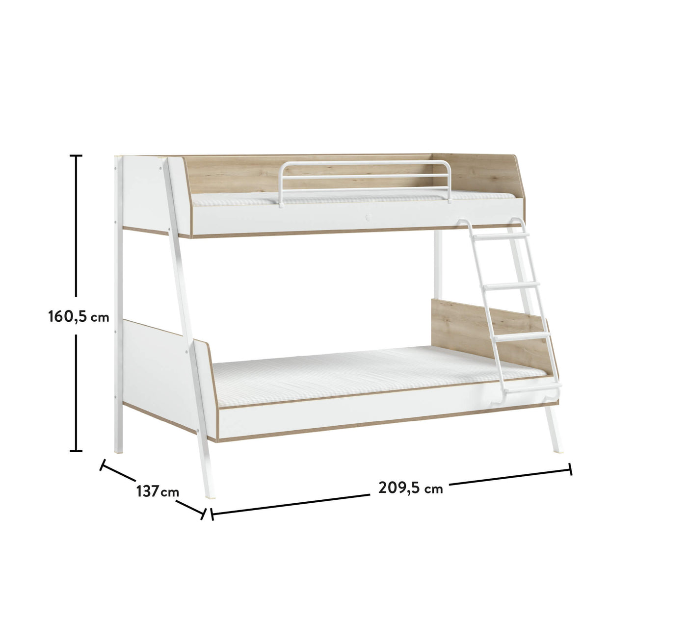 Modera Shtrat marinari i gjerë (dy katsh)(90x200-120x200cm)