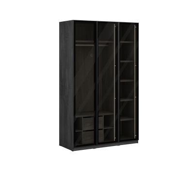 Dollap me 3 dyer E Zezë (Cam Kapaklı)