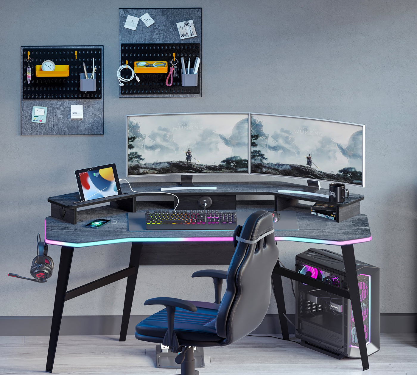 Dark Metal Gaming Masa