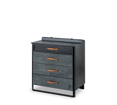 Dark Metal Komodë me Fijoka