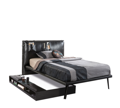 Dark Metal Nënshtrat me pjesë shtesë (90x190 cm)