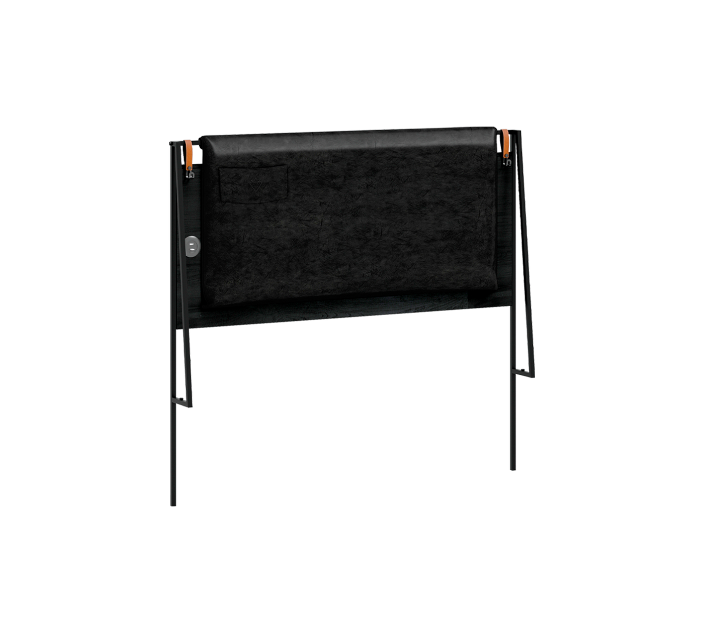 Dark Metal Line Kokë shtrati (120 cm)