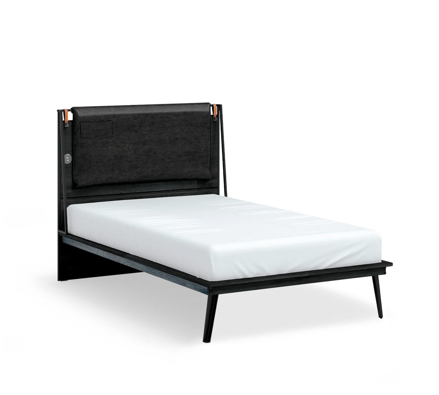 Dark Metal Line Kokë shtrati (120 cm)