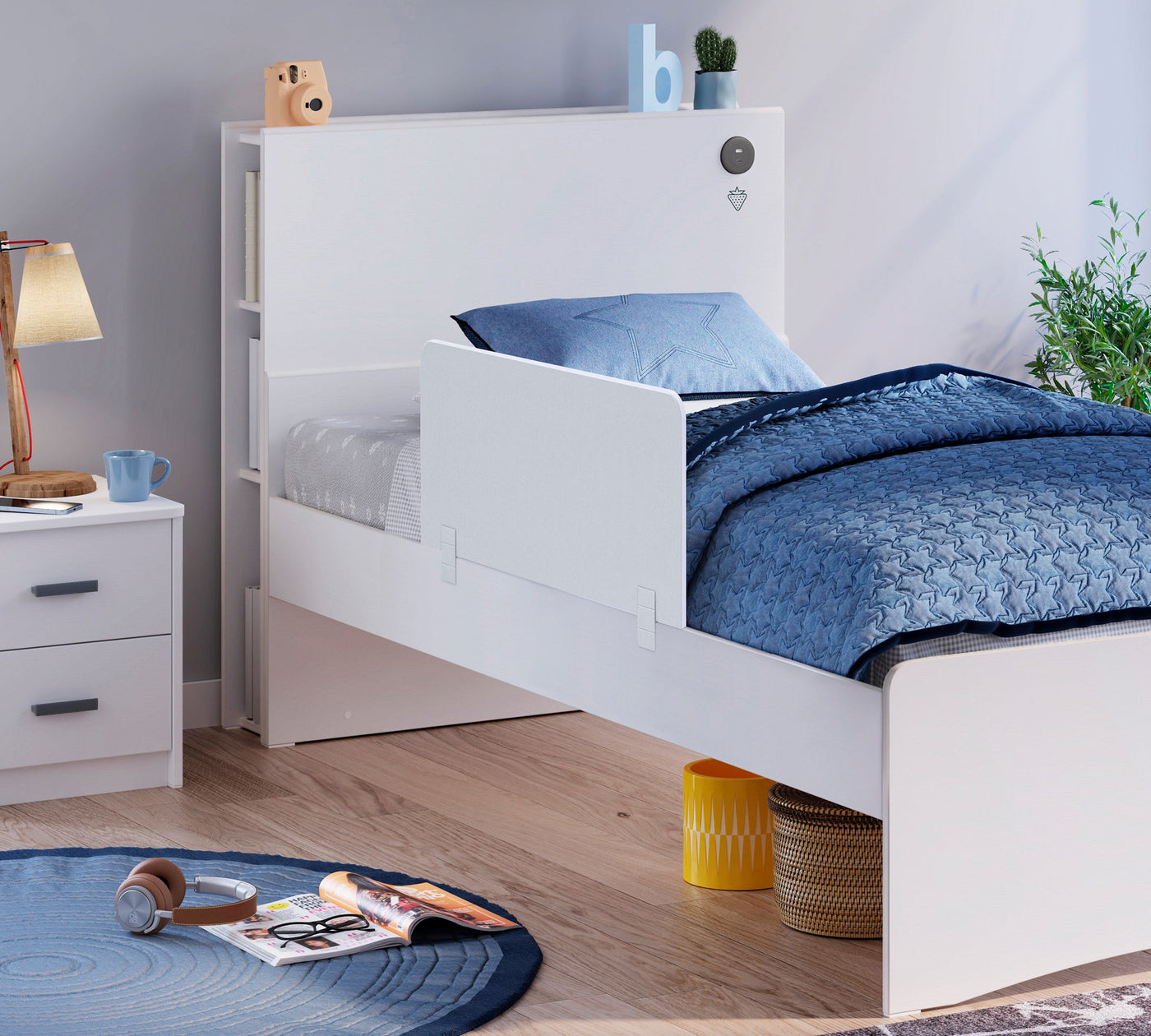 Mbrojtëse Anësore e Shtratit e Bardhë