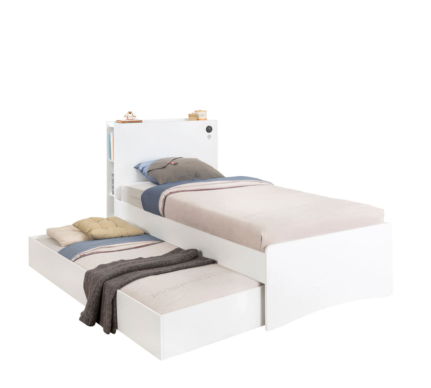 White Nënshtrat (shtrat i poshtëm) (90x190 cm)