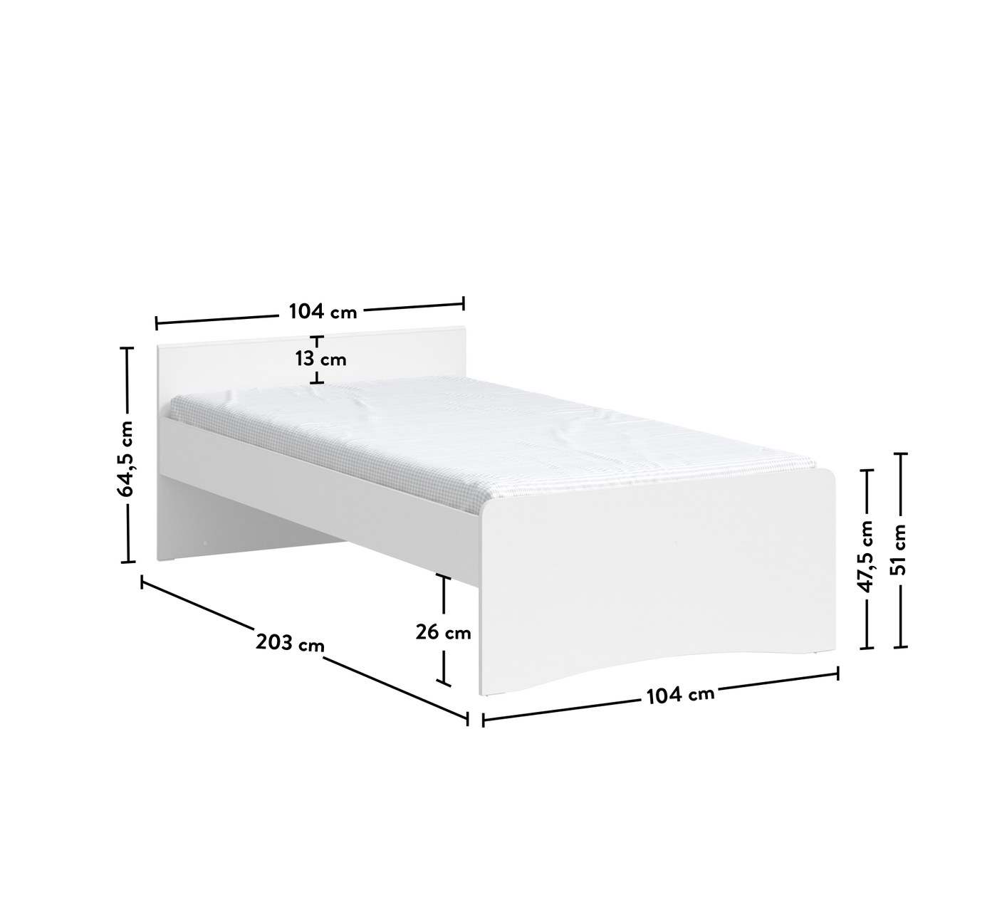 WHITE Shtrat pa kokë