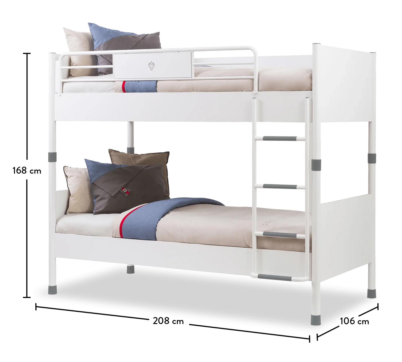 White Shtrat Marinari (dy katsh) (90x200 cm)