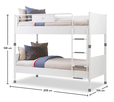 White Shtrat Marinari (dy katsh) (90x200 cm)