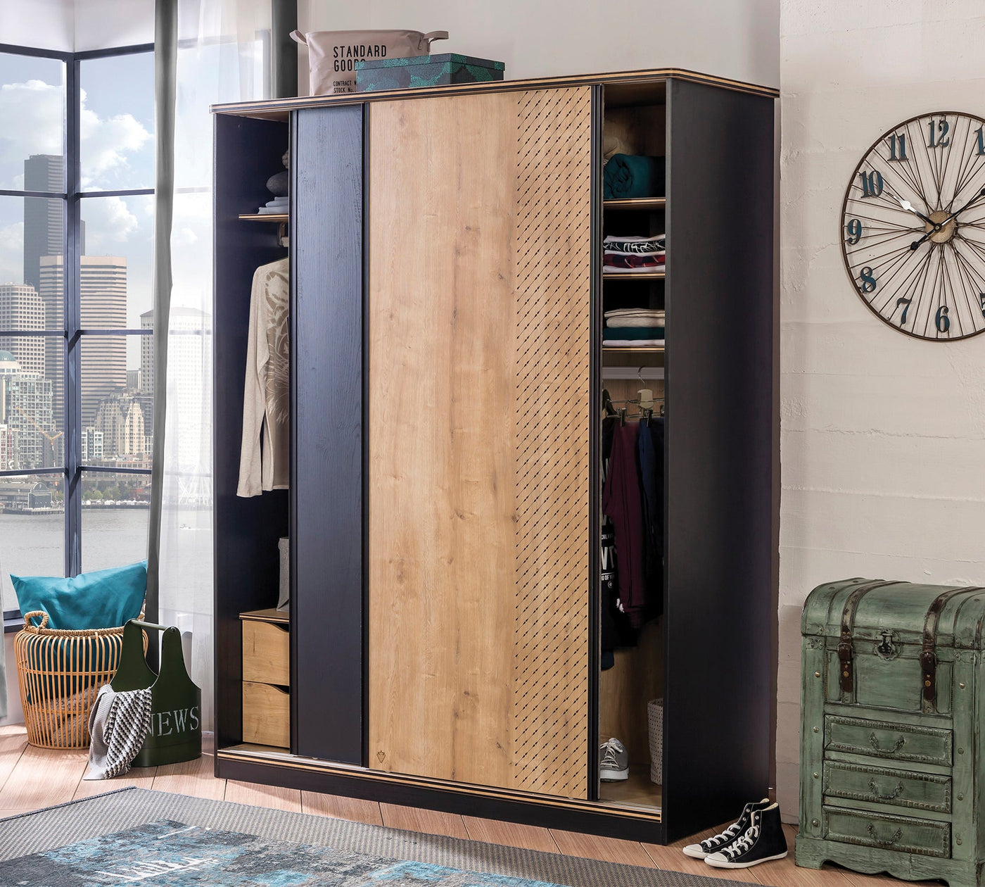 Black Dollap me dyer Rrëshqitëse